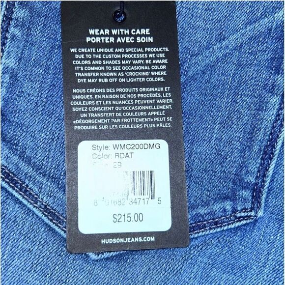 Hudson Nico Cigarette Crop Jeans - Picture 11 of 11